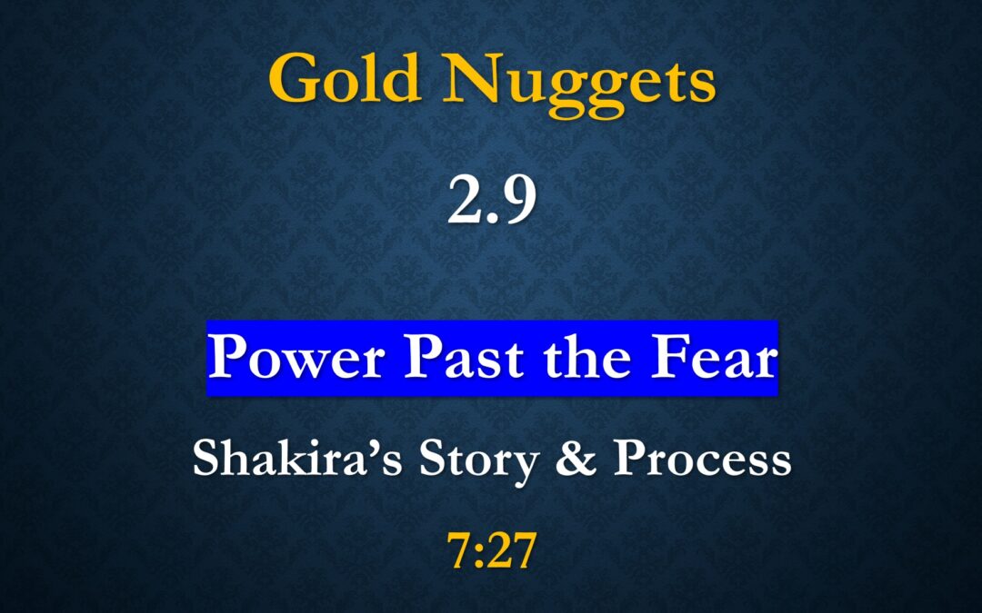 Gold Nuggets 2.9 – Power Past the Fear