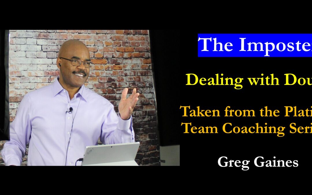The Imposter (Dealing with Doubt)