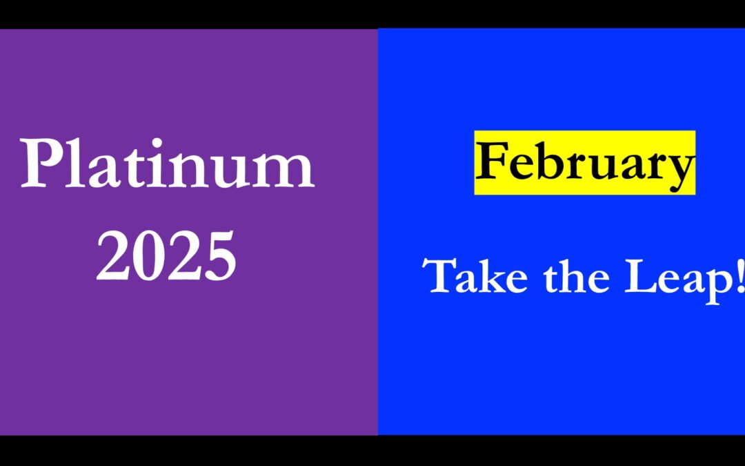 Platinum 2025 – February – Take the Leap!