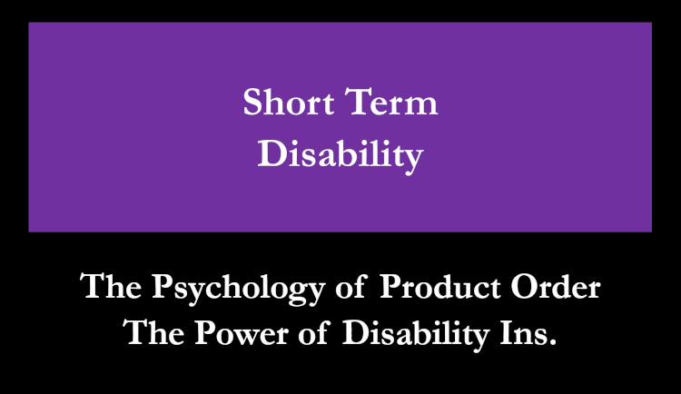 STDI – The Psychology of Product Order